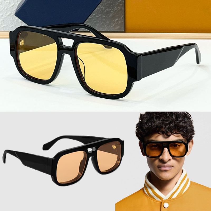 Modern Clash Pilot Sunglasses Square Frame Creative Director Z2614 Womans Mens vintage inspired flair Designer Sunglasses Outdoor Beach UV400 Protection Glasses