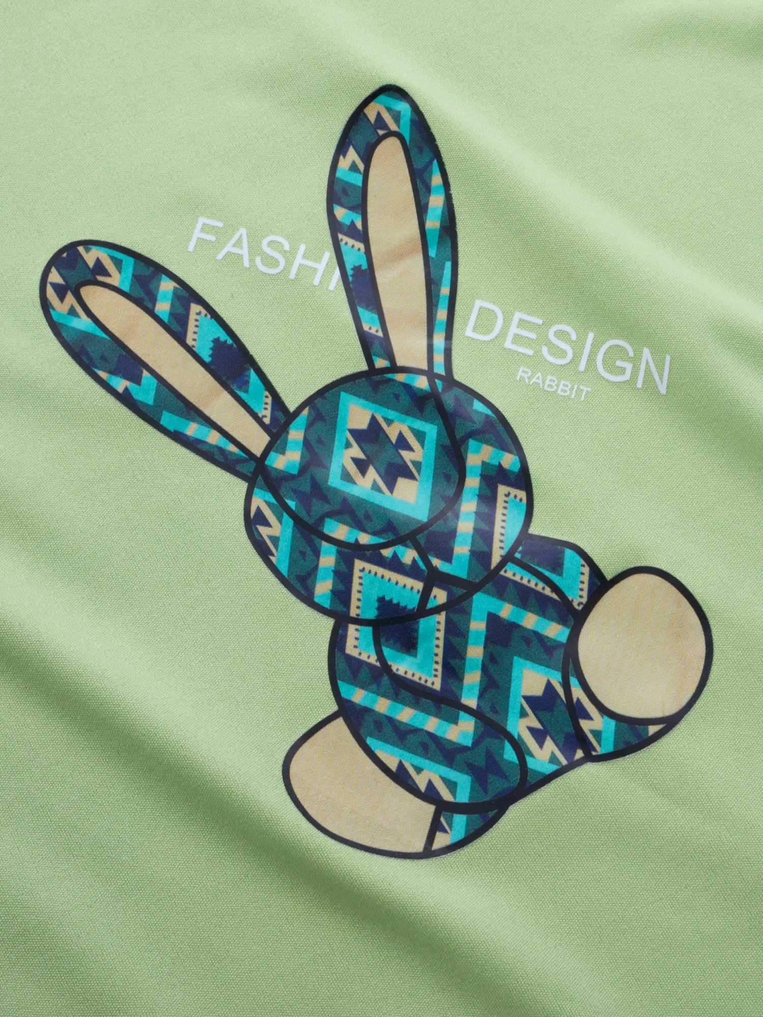 Clothing Sets Baby Girls Clothes Set Summer Cartoon Rabbit T-shirts and Plaid Pants Suit Children Short Sleeve Top Bottom 2 Pieces Outfits H241214