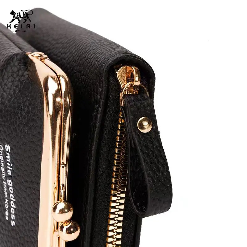 Womens handbag mobile wallet shoulder bag womens womens wallet clutch PU leather cross body bag 241213