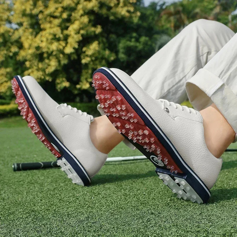 Training Golf Shoes Spikeless Golf Footwears Comfortable Walking Sneakers Outdoor Gym Footwears 241213