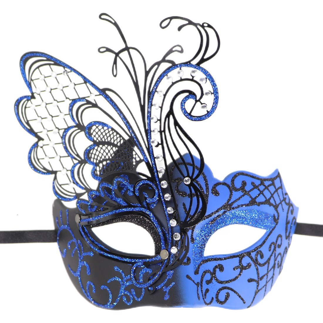 Metal Iron Butterfly Makeup Ball Halloween Carnival Easter Performance Party Mask