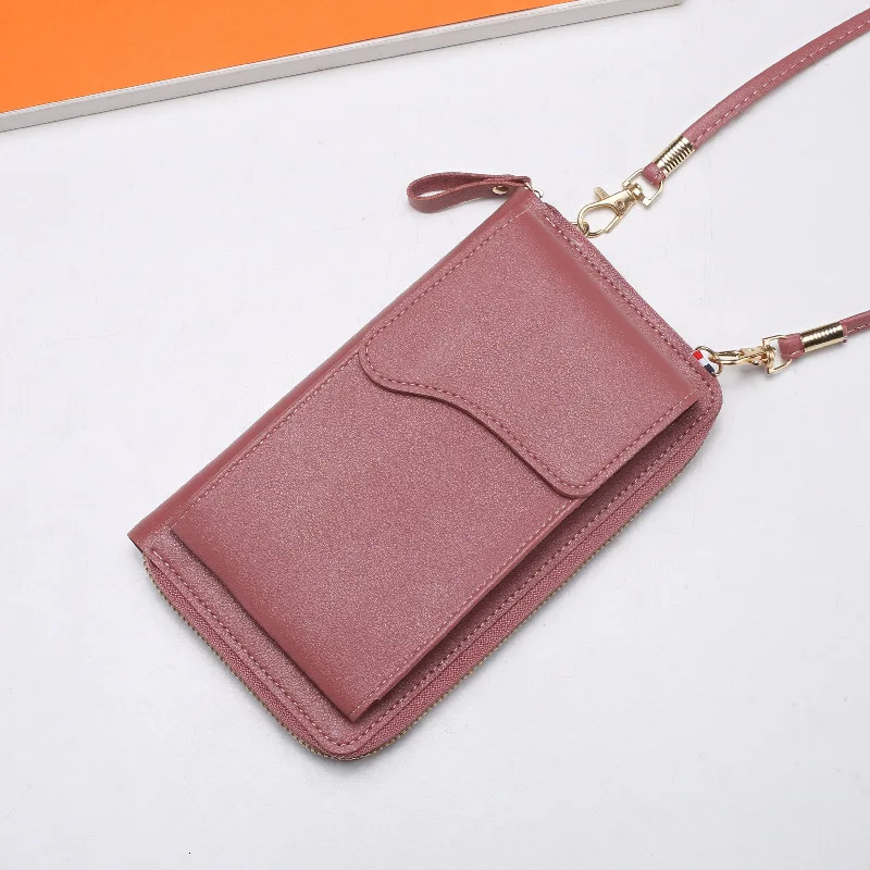 Womens Small Crossbody Shoulder Bags PU Leather Female Cell Phone Pocket Bag Ladies Purse Card Clutches Wallet Messenger Bags 241213