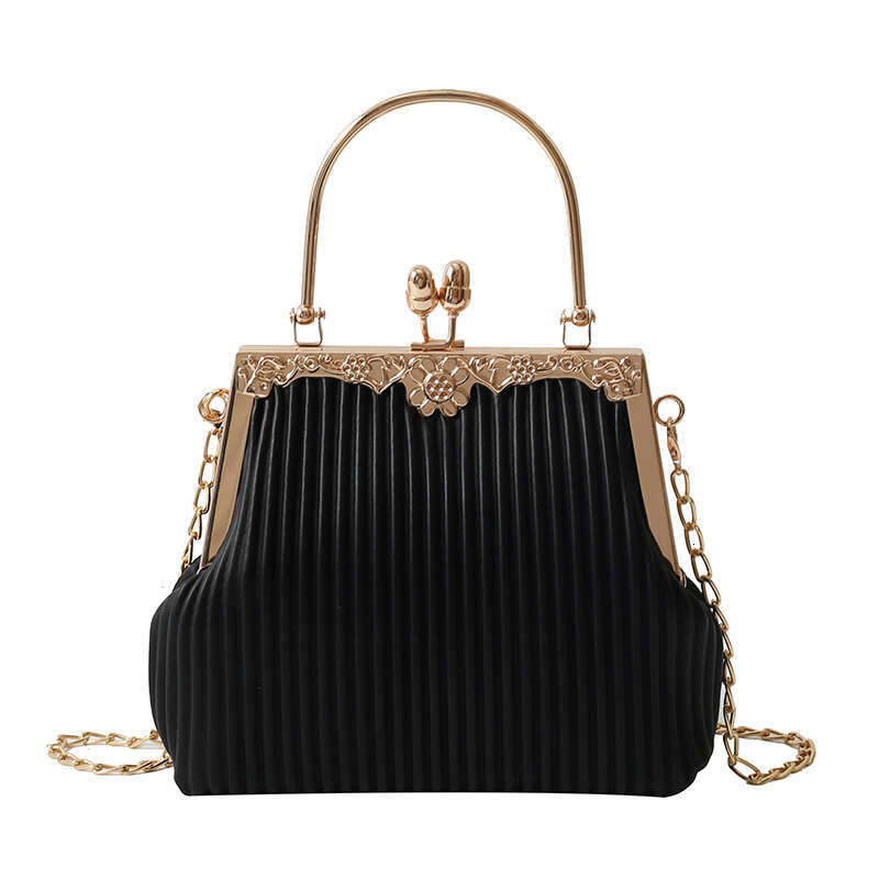 Small handbag for women, 23 styles, high-end feel, internet celebrity clip on handbag, niche single shoulder crossbody, dinner party small square bag,