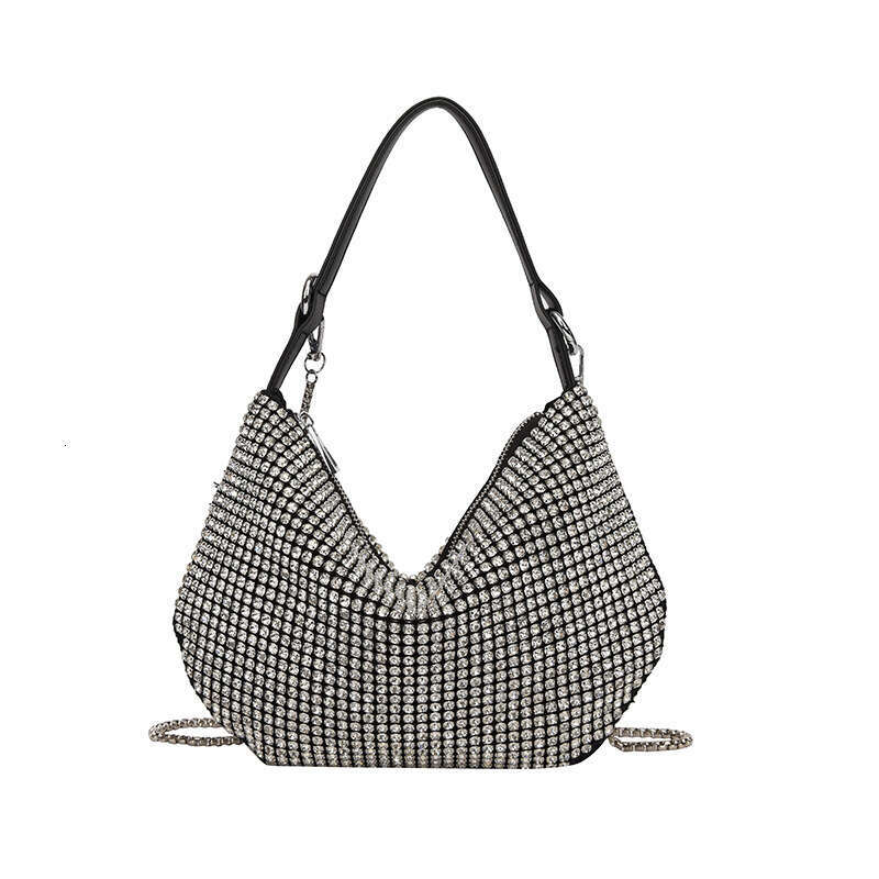Niche Super A Water Bright Dia Bag for Women Instagram Fashion Single Shoulder Underarm Internet Celebrity Live Streaming Handheld Crossbody Bag, 2024
