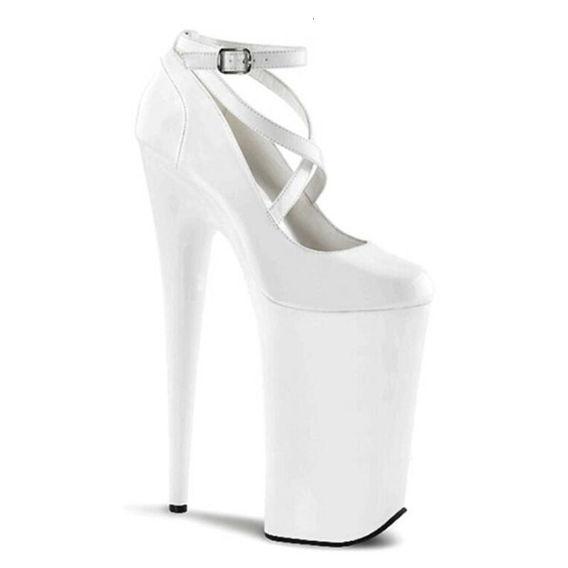 New High Quality Women's Bridal Wedding Shoes Sexy Nightclub 20Cm Ladies Stiletto Waterproof Platform 10Cm Large Size 3-16