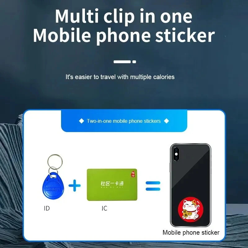 The latest multifunctional X7 RFID smart chip NFC decoder copier card reader tag copier 125KHz 13.56MHz badge token cloning card 241209