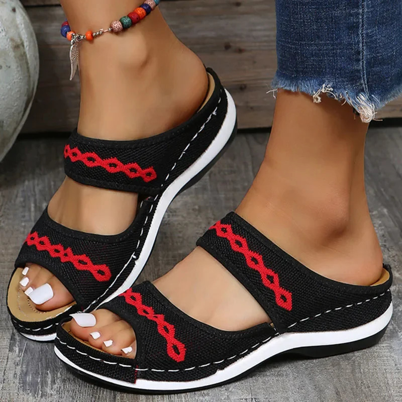 Women Sandals Orthopedic Slippers Summer Shoes 241214
