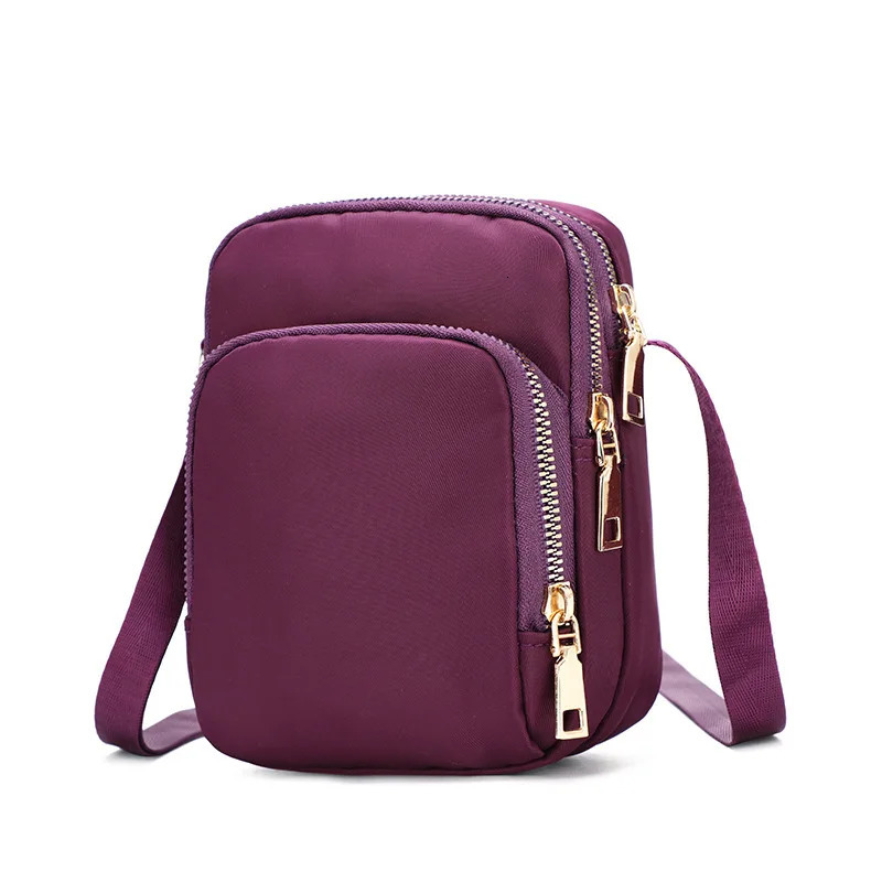 Tilorraine Womens Shoulder Bag Womens Phone Bag Lightweight Cross body Bag Waterproof Nylon High Capacity Small Size 241213
