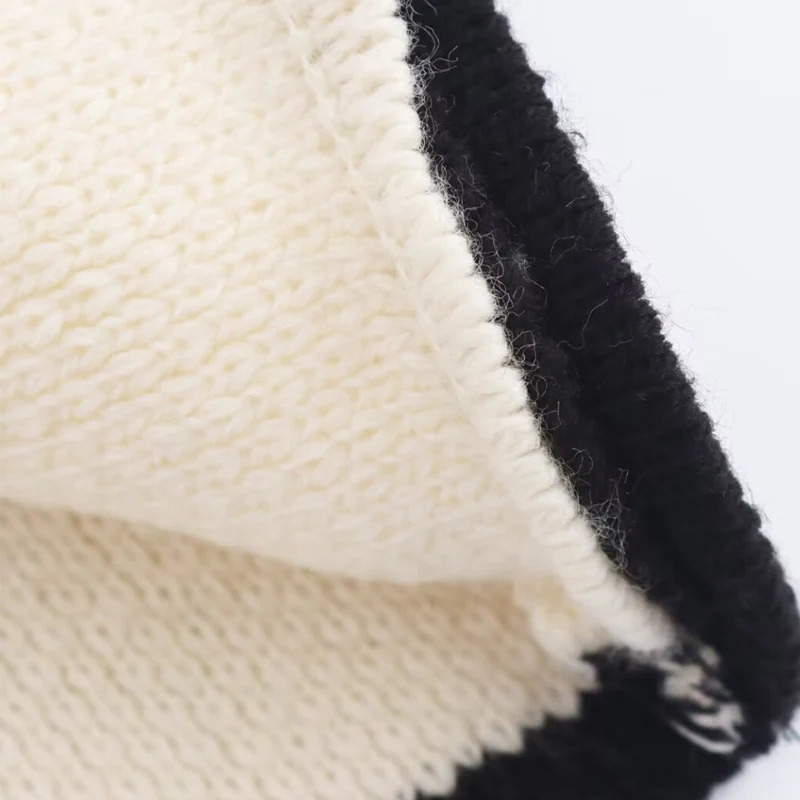 HXAO Crop Knit Cardigan For Women Womens Sweater Bow Lace-Up Outerwears Long Sleeve Cardigan O-Neck Off White Knitwear Cardigan 241214