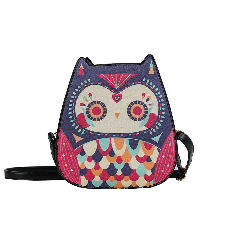 Alien bag for women, 24 styles, Instagram cartoon crossbody small square ethnic style niche commuting shoulder bag, 2024 new casual fashion trend clot
