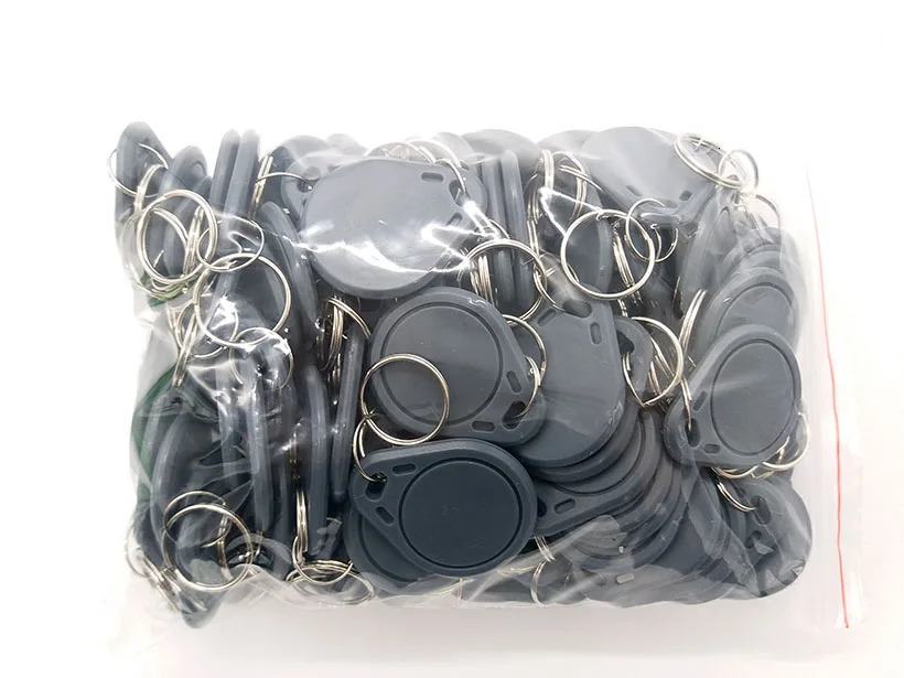 100pcs/Lot 13.56MHz rewrite 0 UID RFID tags can write ISO14443A key Fob for copying IC S50 card 241209