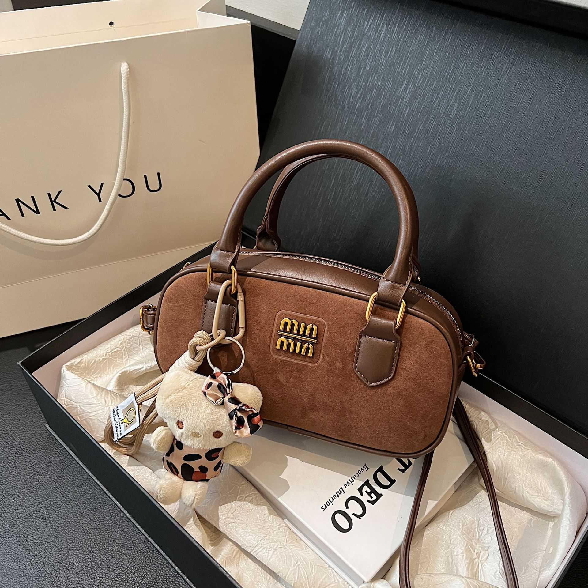 New Best-selling Designer Mm Bag Outdoor Leisure Shoulder Bag Handbag Bowling Bag Women's Bag