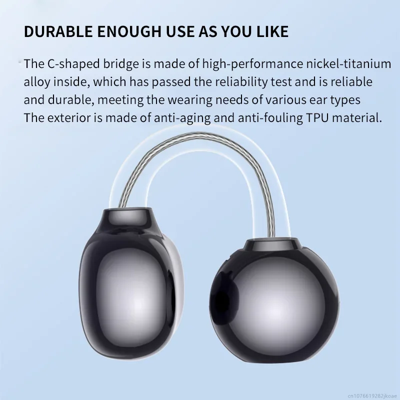 New G126 Ear Clip Earphone Wireless Bluetooth 5.4 Convenient Headphones Sports Gaming Open Headset HiFi Stereo Original Earbuds