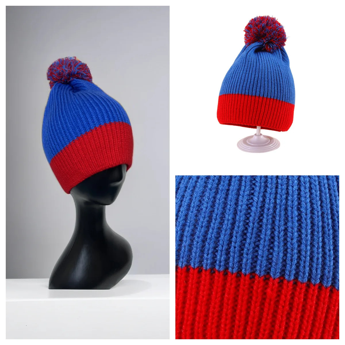 serve knitted hat womens autumn and winter warm candy color flip cover womens fashion skeleton bean wholesale 241211