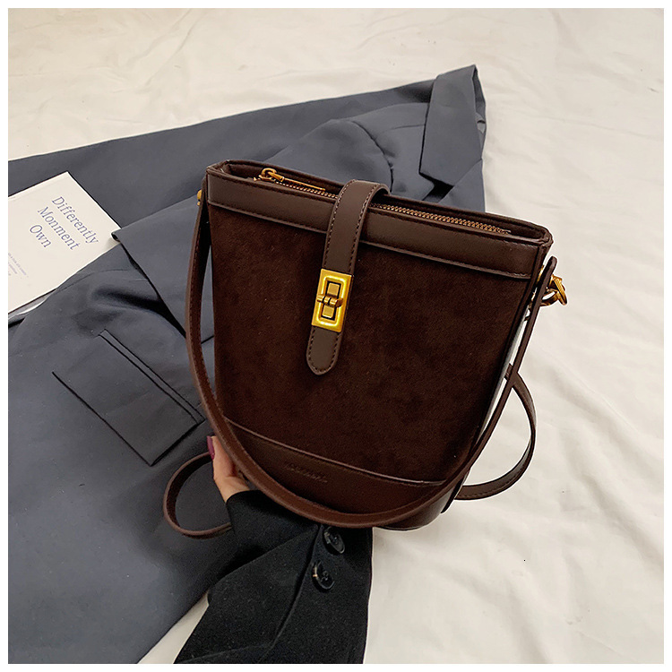 Vintage New Designer Coffee Pattern Personalized Multifunctional Bag Shoulder Bag Women's Crossbody Bag High-end Texture Commuting Bag