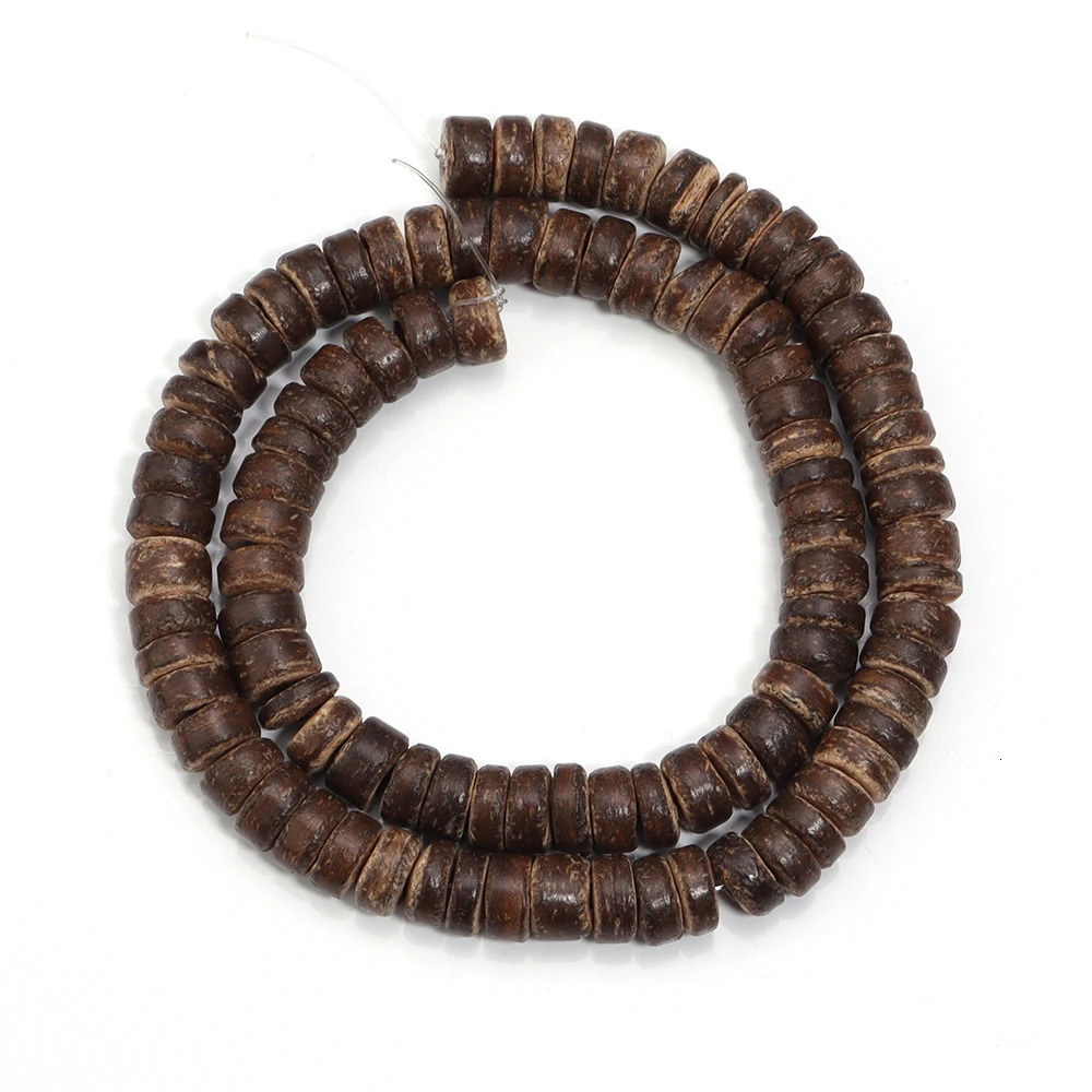 110300 pieces of round coconut shell wooden beads colorful loose used for jewelry making DIY necklace bracelet accessories 241212