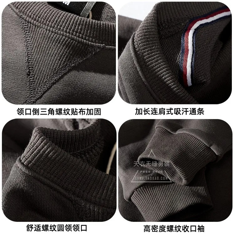 Spring and Autumn Basic Simple Solid Color Hoodie Mens Zipper Sweatshirt Japanese Retro Loose Cotton Couple Sports Top 241214