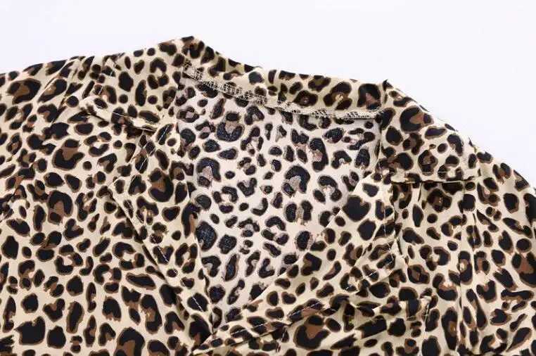 Clothing Sets Children Cotton Out Clothes Summer Baby Boys Leopard Print causal Shirt Shorts 2Pcs/sets Infant Kids Fashion Toddler Tracksuits H241214