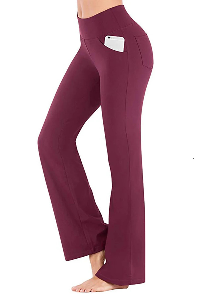 Ogilvy Mather Solid Elegant Womens Long Leg Pants Palazzo Flared Wide Killer High Waist OL Career Trouser 241212