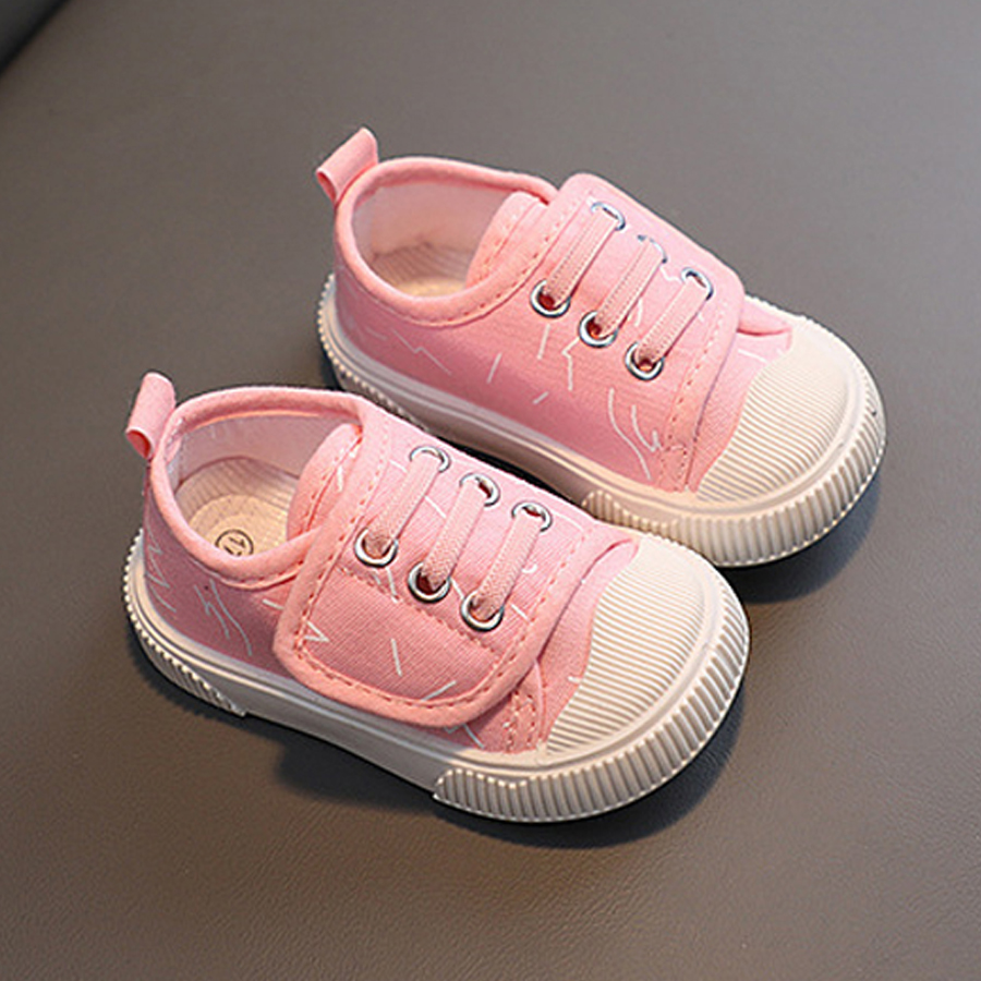 Children Flat Canvas Shoes Toddler Infant Boy Sneakers Girl Candy Color Casual Shoes Happysteps Baby Kids Breathable Soft Leisure Shoes Sizes 17-28