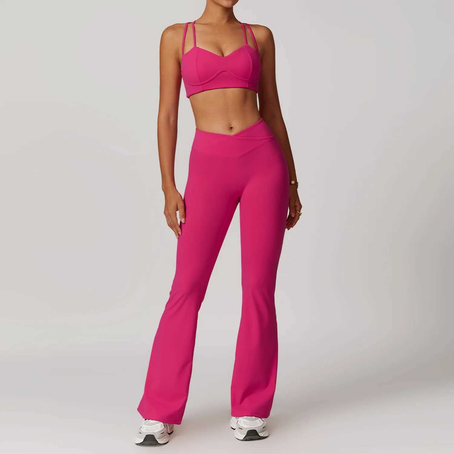 Yoga Outfit Yoga Jumpsuit Women Fitness Rompers Gym Clothing Set Yoga Wear Workout Activewear Women Outfit Push Up Bodysuit Sports Overalls H241214