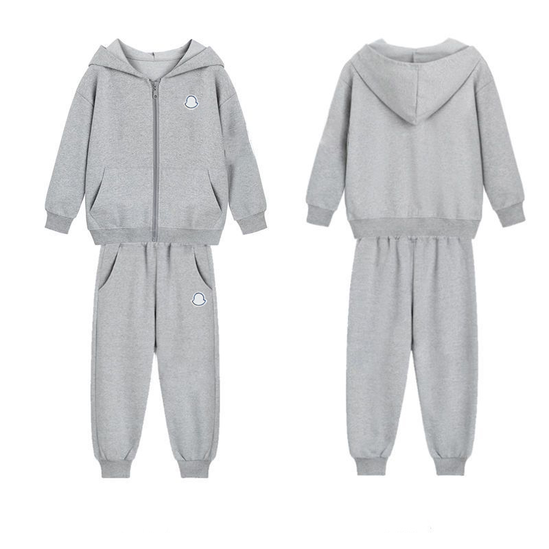 Children Hoodies Outdoor Clothing Sets Baby Tracksuits Two Piece Autumn Winter Boys Girls Kids Clothes