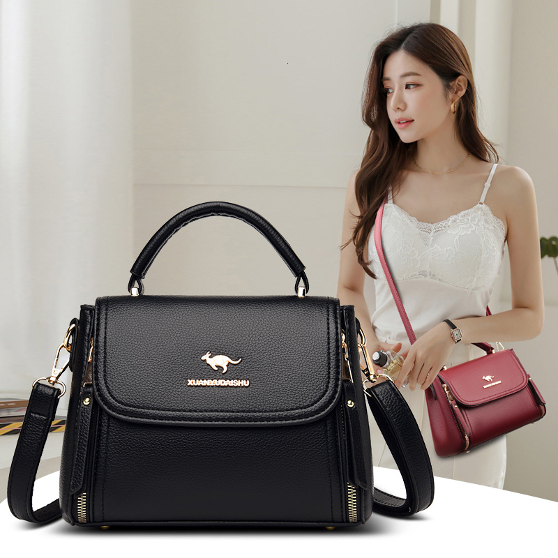 New Fashion Leather Designer Women s Shoulder Bag High Quality Women s Handbag and Wallet Casual Handbag Designer Crossbody Bag Trendy Shoulder Bag ba
