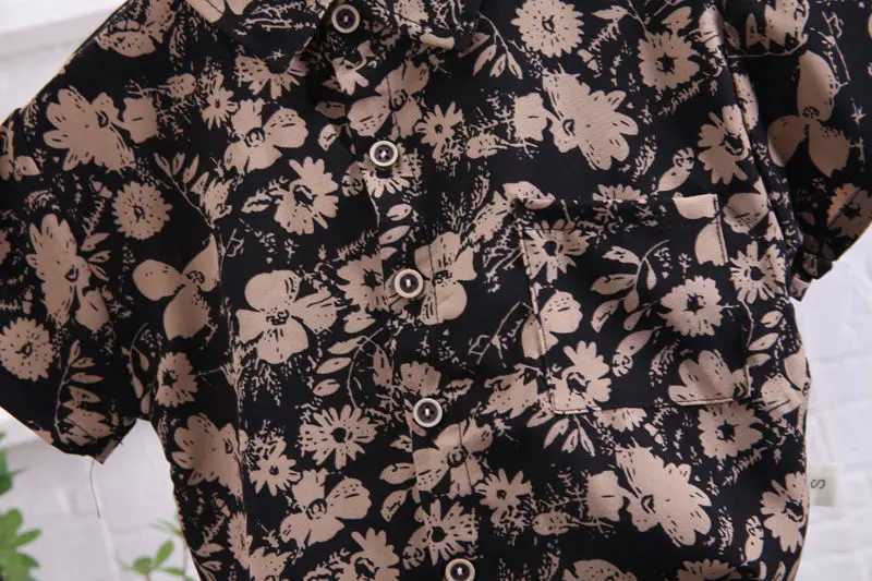 Clothing Sets Children Cotton New Summer Clothes Kids Boy Cartoon Printe Flowers Shirts Shorts 2Pcs/Set Infant Baby Fashion Toddler Tracksuits H241214