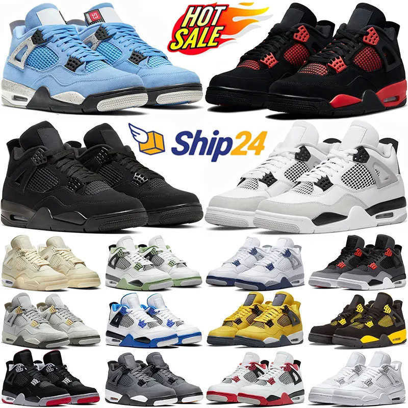 2024 with Box Basketball Shoes Bred Reimagined Black Paner Big Size Mens Women Sail Militry Olive Blue Thunder Kaws Grey Royalty trainers outdoors sports sneakers