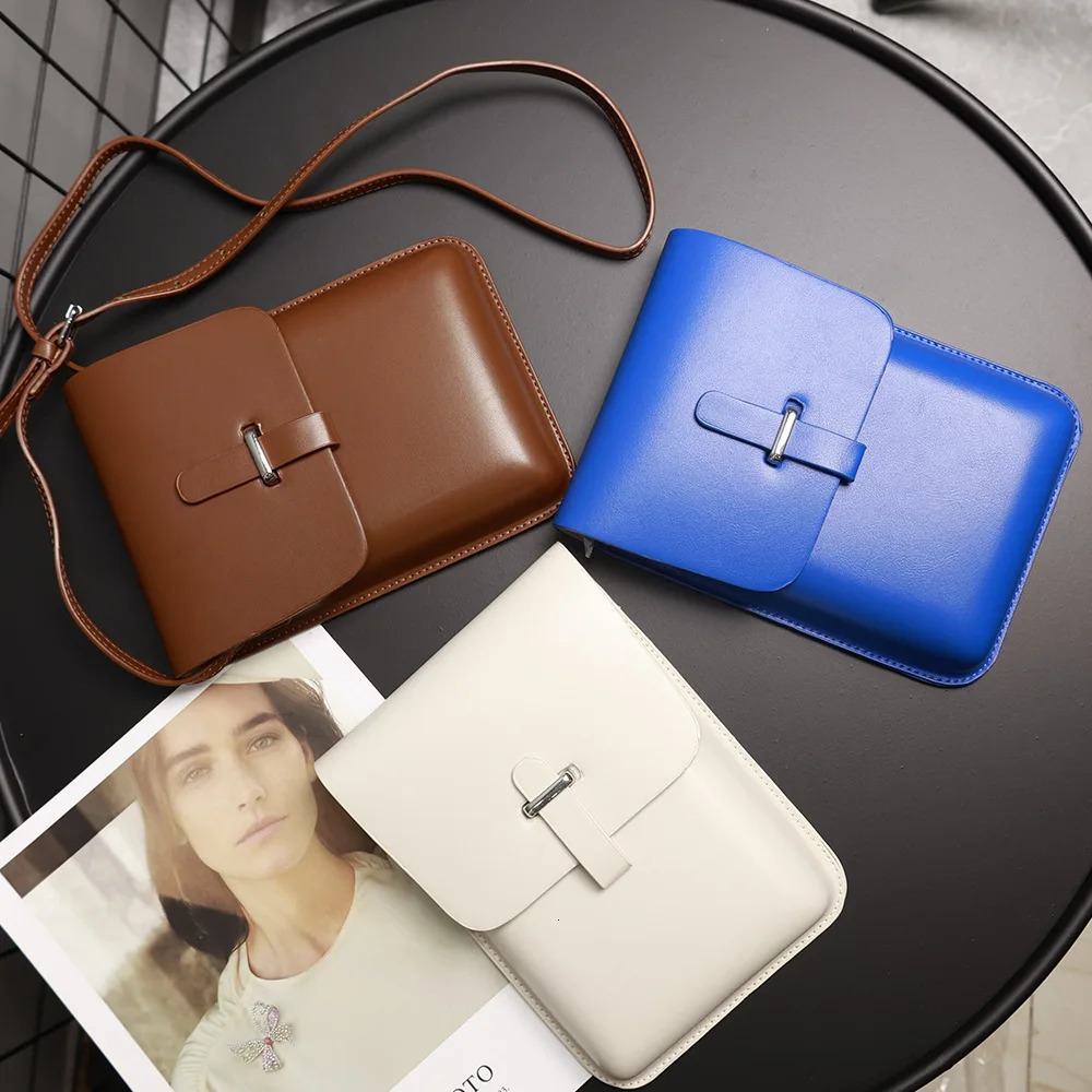 Mini Men Crossbody Fashion Male Shoulder Bags Leather Man Phone Bag