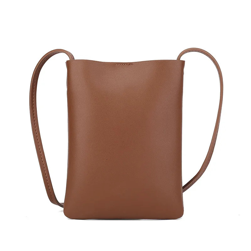 Trend Phone Bag Crossbody Women Shoulder Bags Fashion Simple Messenger Hand Bag for Lady Mini Flap Mobile Bolso Black 241213