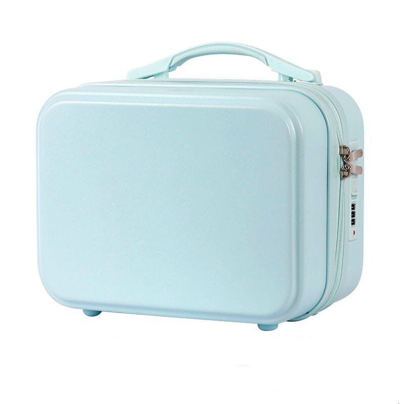 2024 Cute Carrying Case 14 Inch Makeup Small Zipper Short Distance Mini Storage Box With Handheld Gift Bag