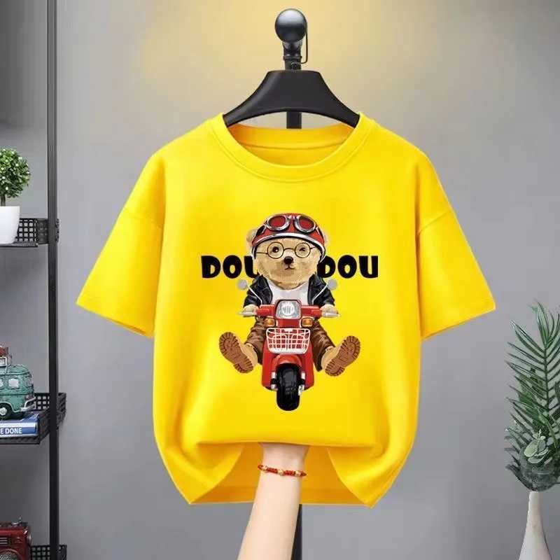 Clothing Sets Summer Baby Boy Clothes Set Printed Short Sleeve T-shirts and Shorts 2 Pieces Suit Casual Kid Children Girls Top Bottom Outfits H241214