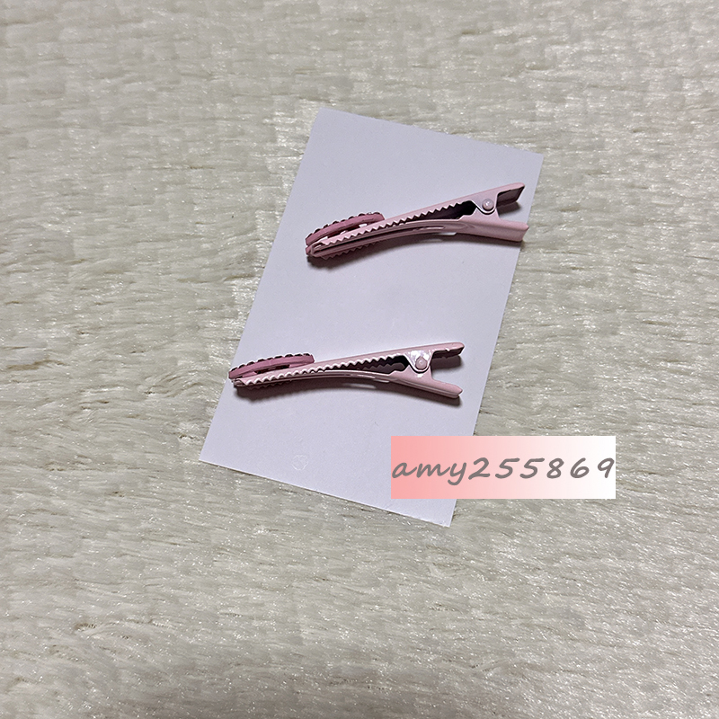 5X1.5CM Party gift fashion diamond studded classic letter hair clips alloy hairpins fashion bobby pin