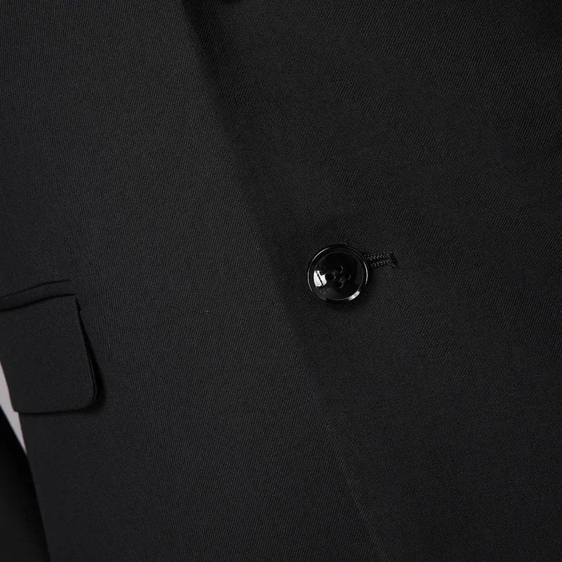 S-8XL Blazer Pants Mens Fashion Business Casual Outdoor Gentleman Trend Single Breasted Wedding Slim-fit British Style Suit 241214