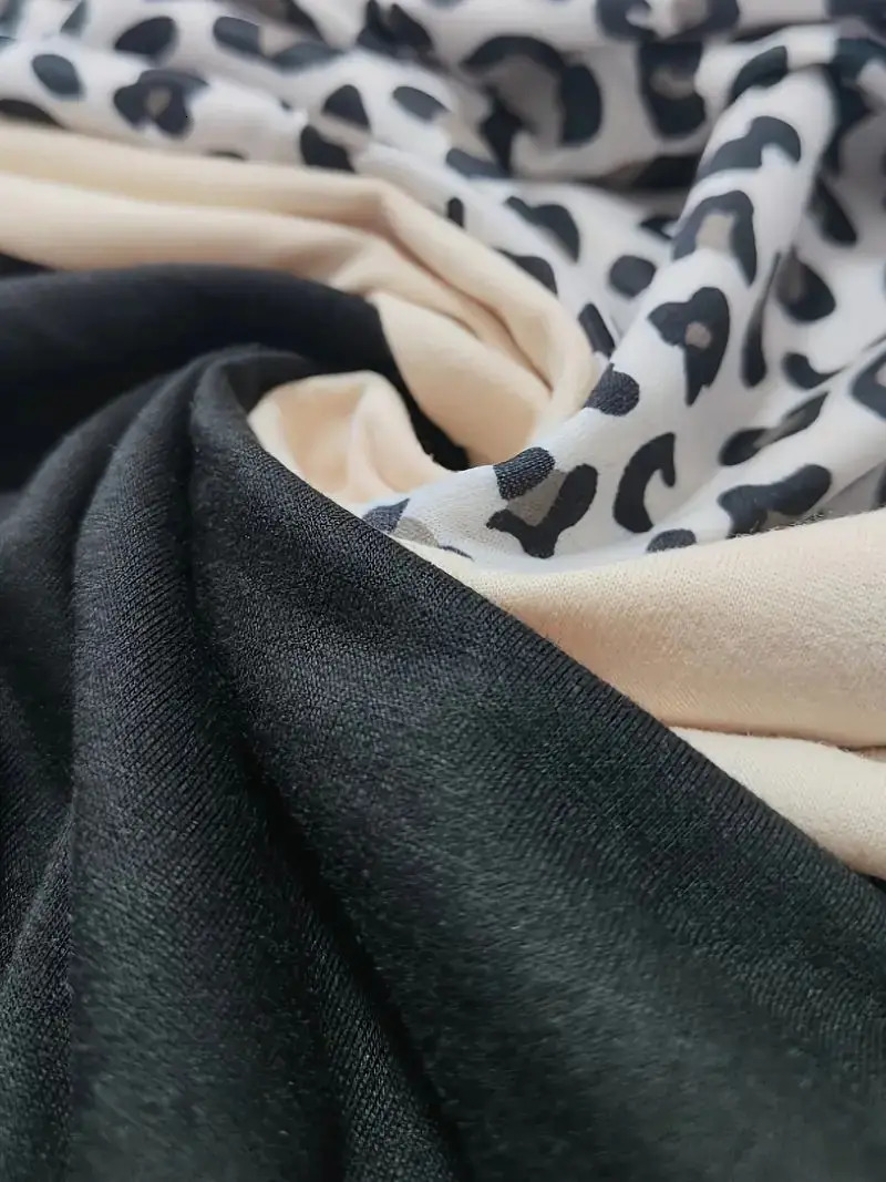 Leopard Print Kangaroo Pocket Hoodie Casual Color Block Long Sleeve Drawstring Hoodie Womens Wear 241214