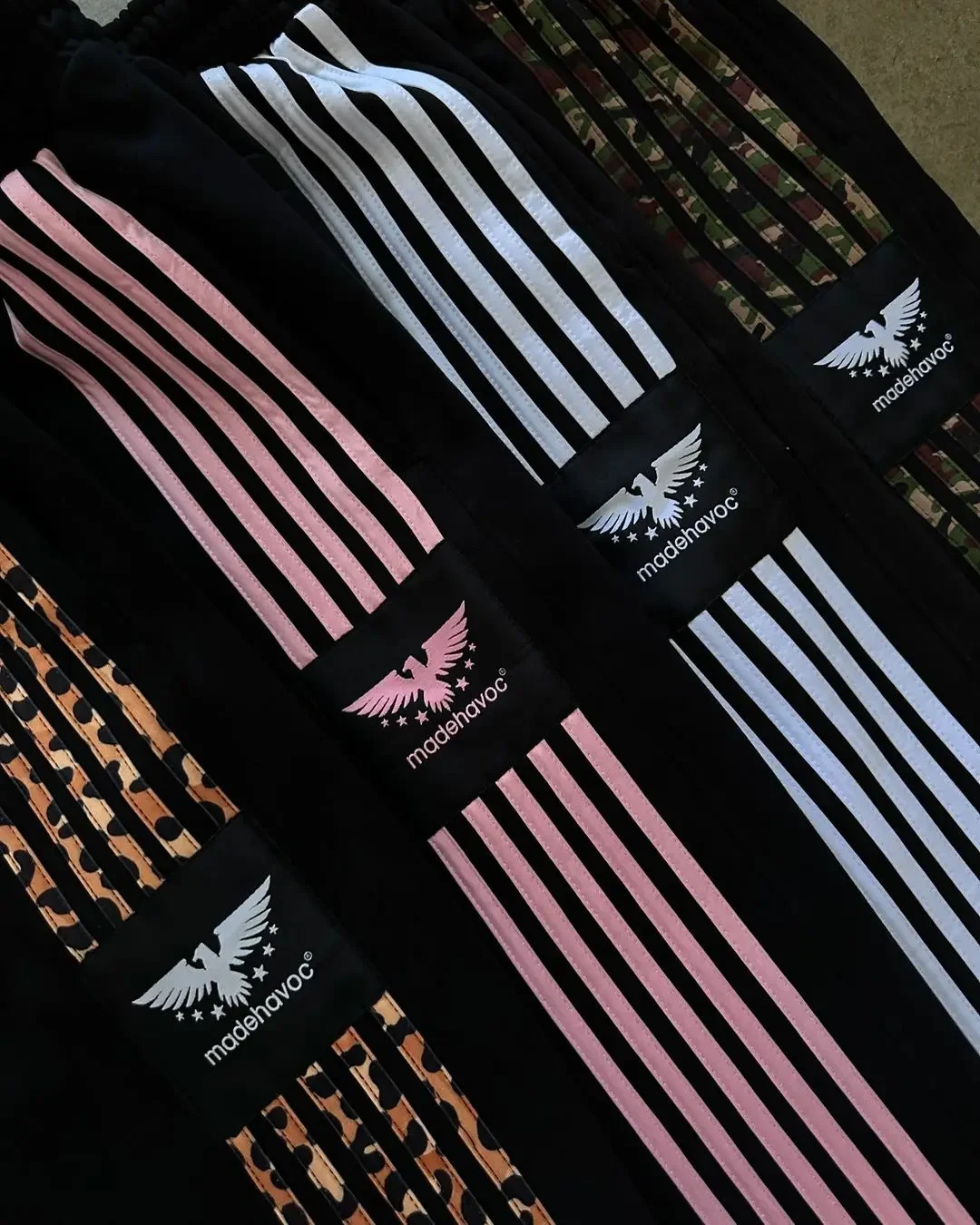 American Retro Simple Striped Sweatpants Y2K Harajuku Hip Hop Jogging Pants Wide Leg Pants Streetwear Loose Casual Pants 241214