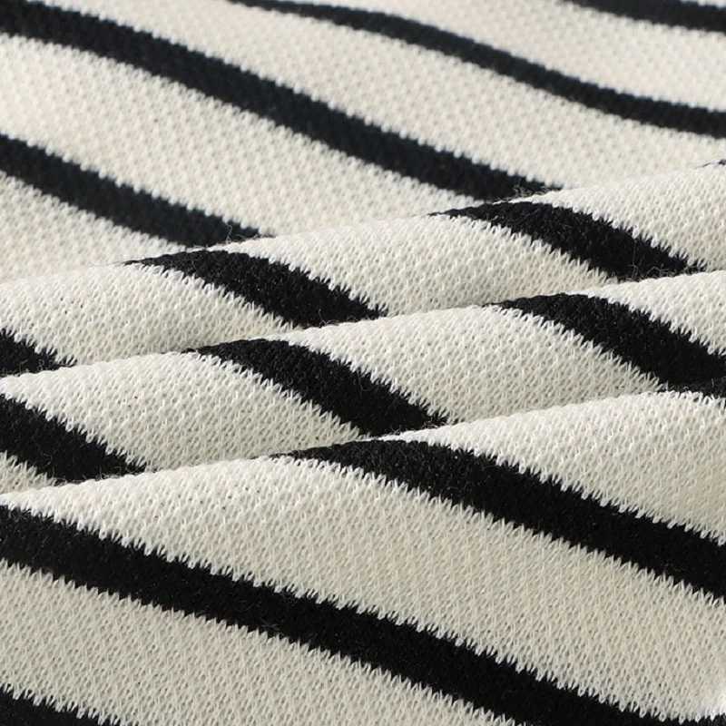 Clothing Sets Summer Baby Girls Clothes Knit Stripe T-Shirts And Shorts 2 Pieces Set Children Casual Short Sleeve Top Bottom Outfit Tracksuits H241214