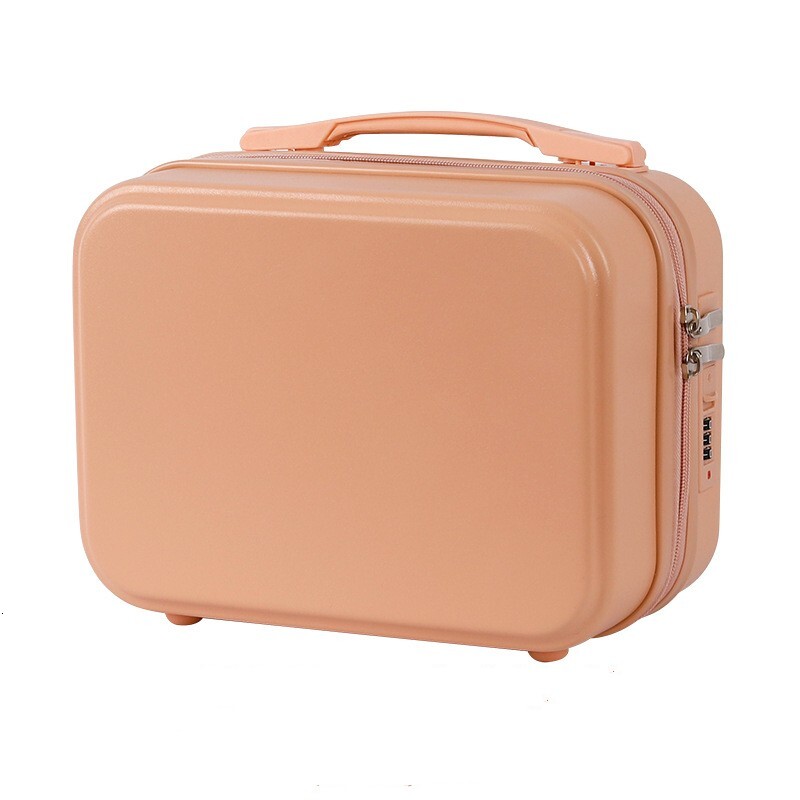 2024 Cute Carrying Case 14 Inch Makeup Small Zipper Short Distance Mini Storage Box With Handheld Gift Bag