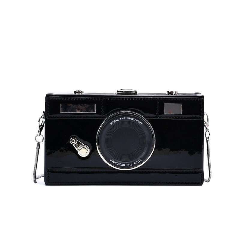 Crossbody women's wholesale niche design retro camera ins trendy chain small square box bag 2024 new casual versatile fashion clothing