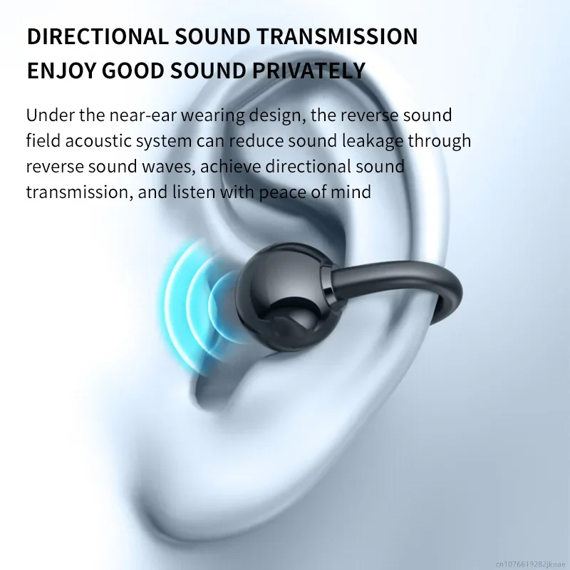 New G126 Ear Clip Earphone Wireless Bluetooth 5.4 Convenient Headphones Sports Gaming Open Headset HiFi Stereo Original Earbuds