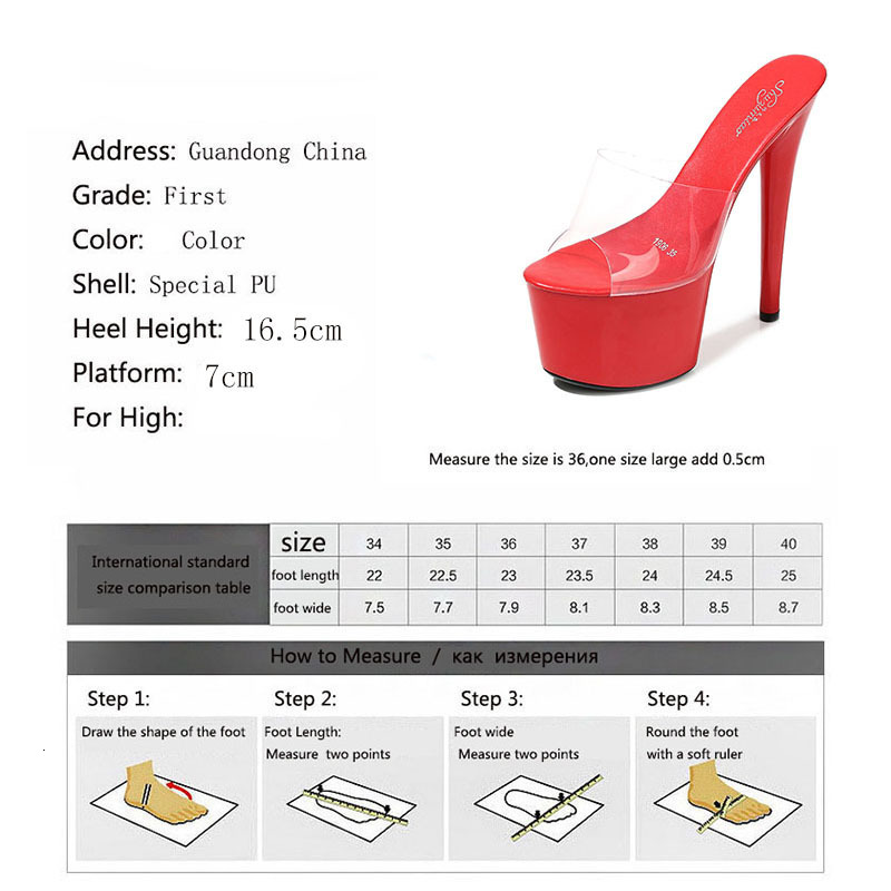 Mclubgirl Super High Heels 17Cm Fine-Heeled Waterproof Platform Sandals Transparent Crystal Wedding Shoes LFD