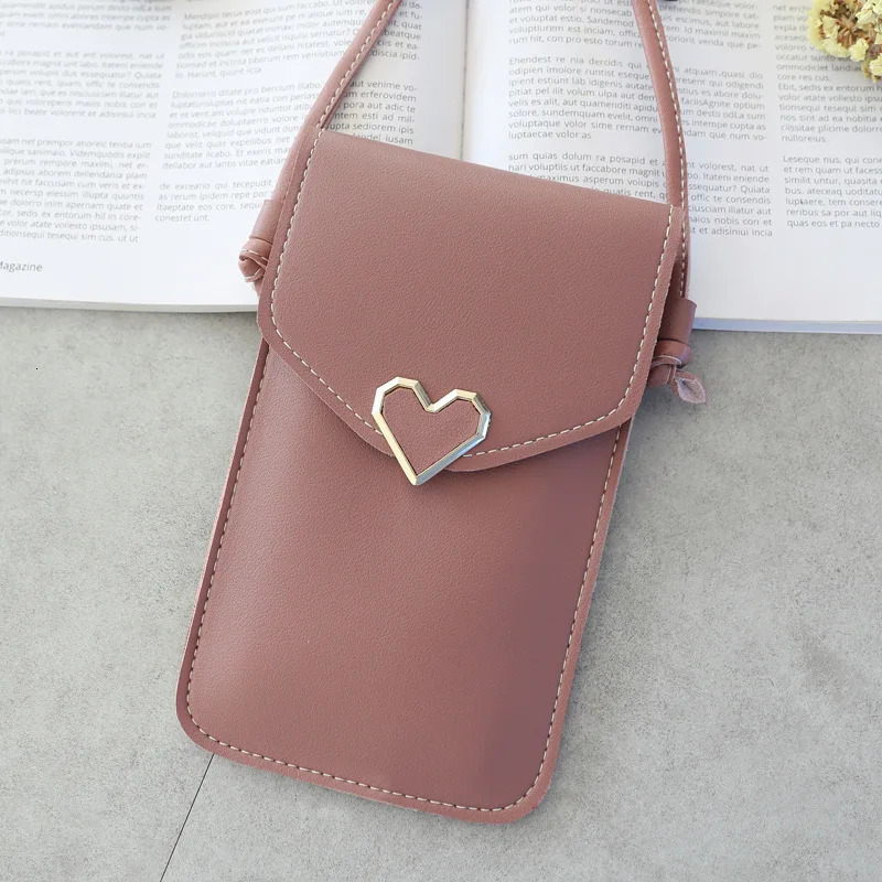 Womens small cross shoulder bag Pu leather womens phone pocket Ard clutch wallet messenger bag model 241213