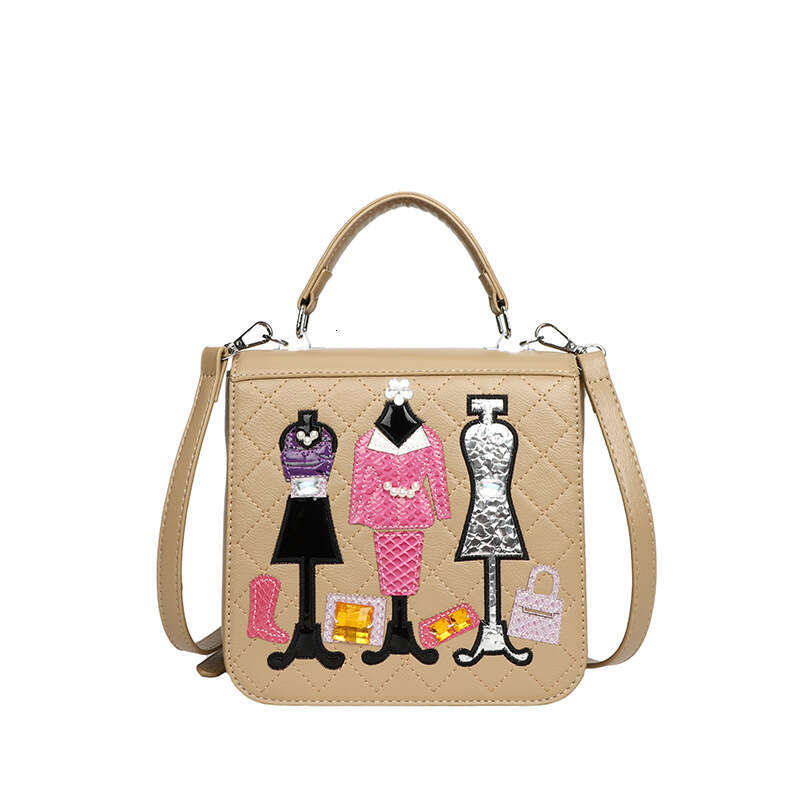 High end handbag for women in 2024, Japanese style embroidered small square niche retro single shoulder crossbody bag, 2024 temperament versatile new 