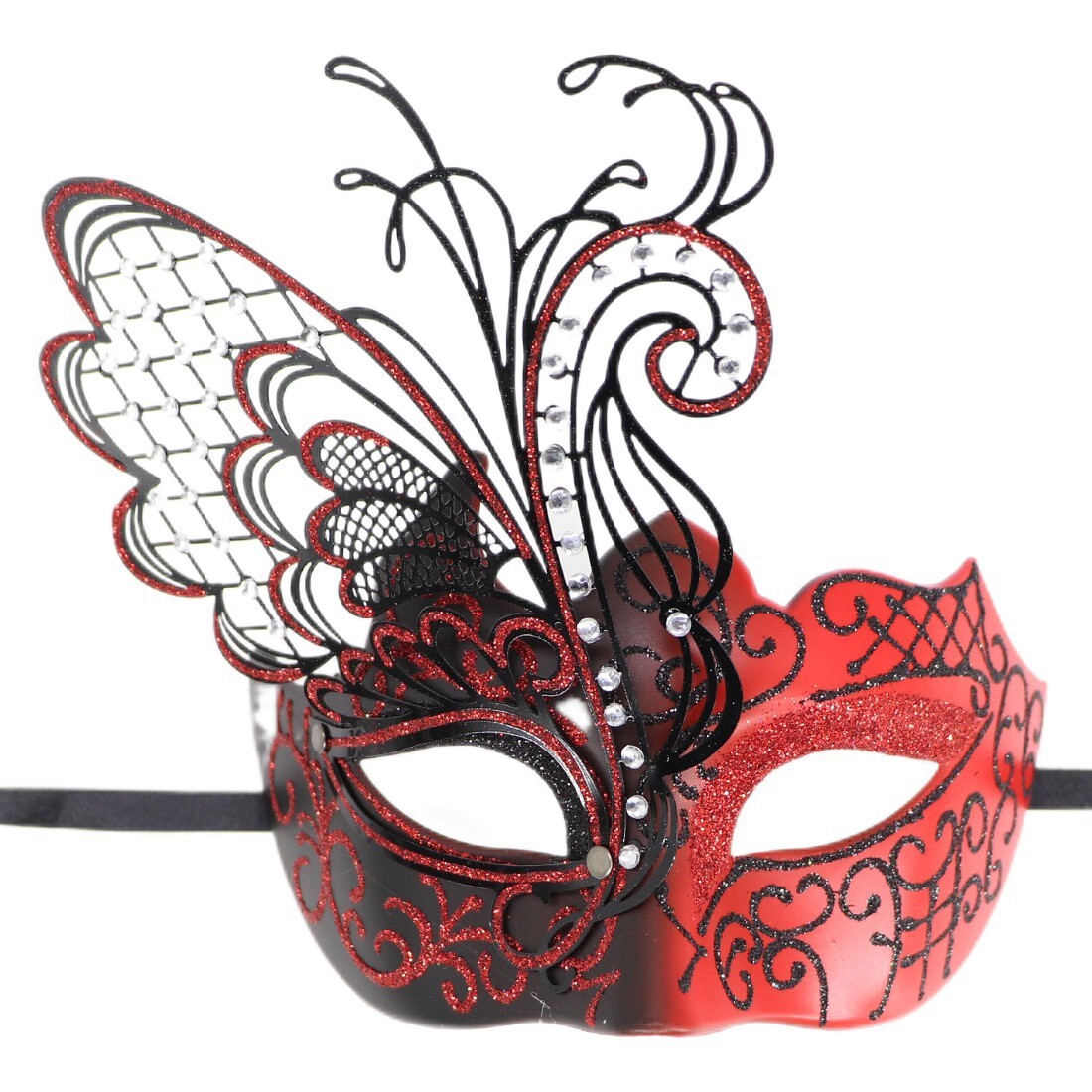 Metal Iron Butterfly Makeup Ball Halloween Carnival Easter Performance Party Mask