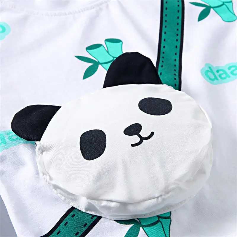 Clothing Sets Children Cotton Kids Boys Girl Clothes Summer With Bag Sport T-shirt Shorts 2Pcs/sets Infant Outfit Toddler Tracksuits 0-5 ages H241214