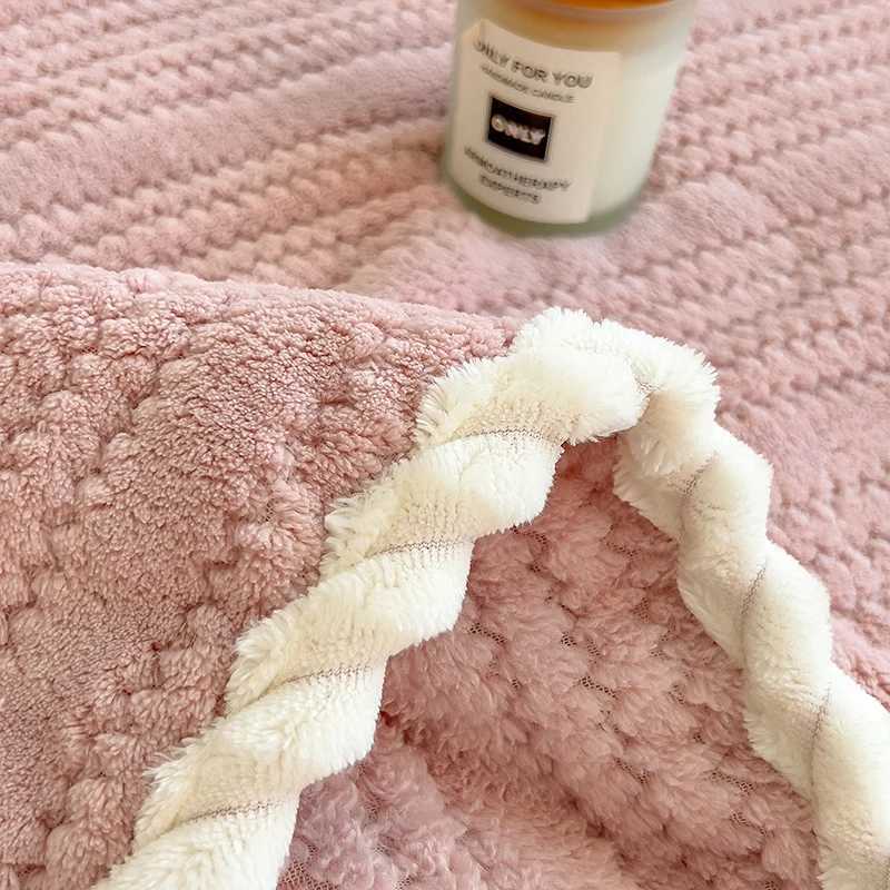 Throw Blanket for Sofa Winter Blanket King Size Home Warm Plaid Comforter Bedspread Bedding SheetC241216