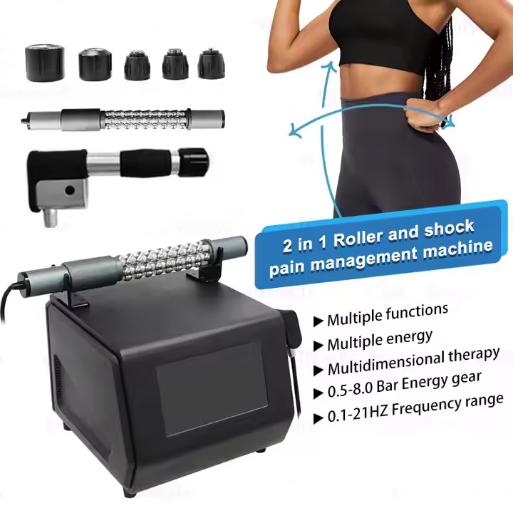 Best Effect Physiotherapy Slimming Machine 2 in 1 Inner Ball Massage Shockswave ED Therapy Joint Pain Relief Beauty Equipment