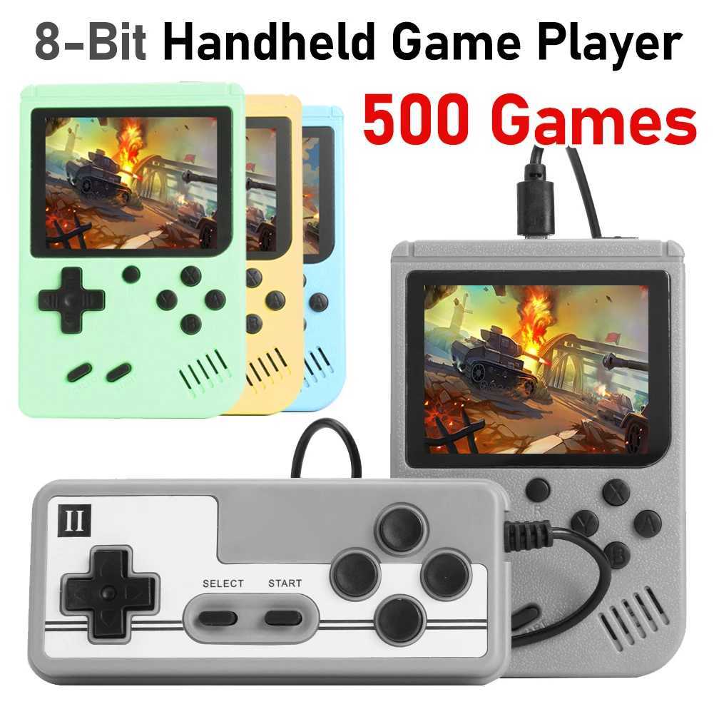 Portable Retro Mini Video Game Console 8-Bit Handheld Game Player Built-in 500 games AV Out Game Console Gameboy videojuego Z241216