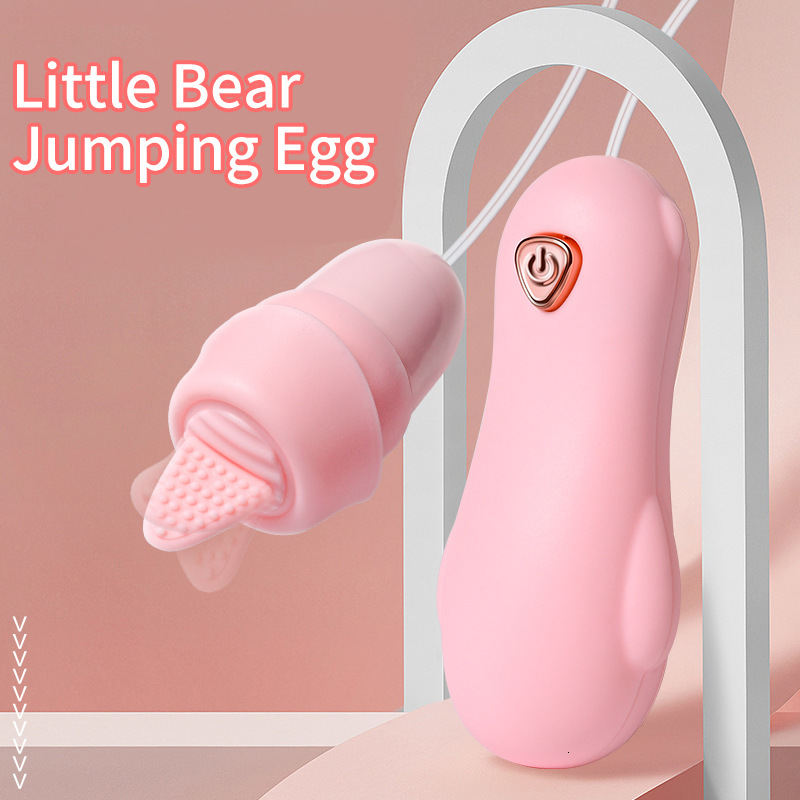 Tongue Licking Female Masturbation Egg Device Adult Sex Toys